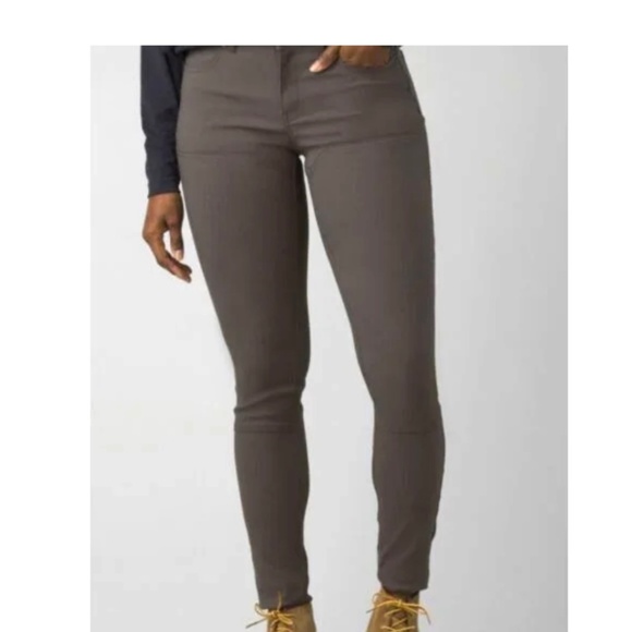 Prana Southport Slim Pant Hiking Travel Quick Dry Stretch Gorpcore Gray Size 2 - Picture 1 of 13